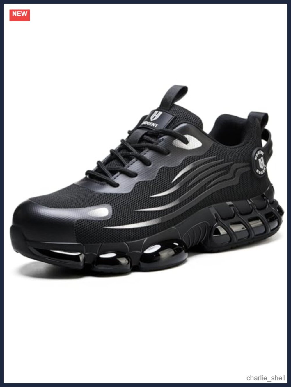 Steel Toe Work Sneakers Cushioned Safety Shoes for Men